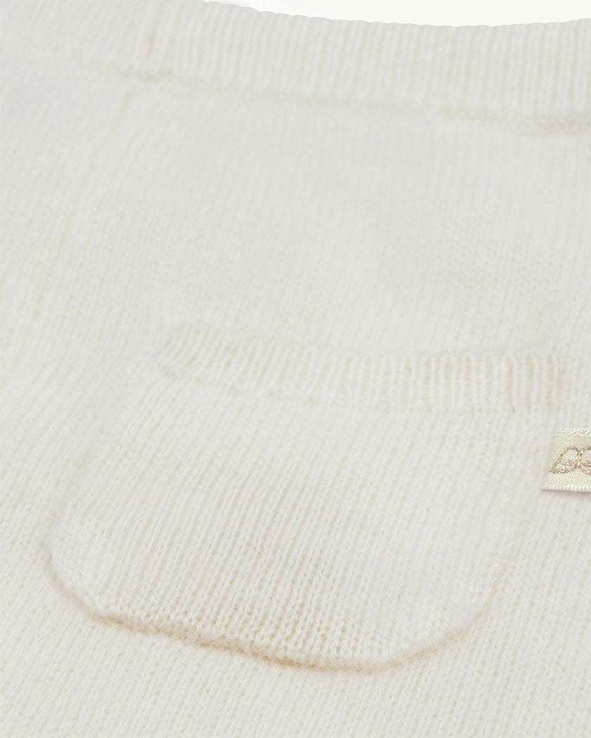 Cassandra Cashmere Angel Wing™ Leggings - Ivory