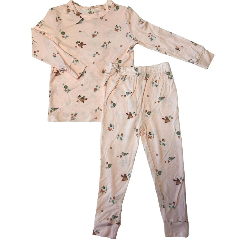 Toddler Modal Pajama Set in Birds