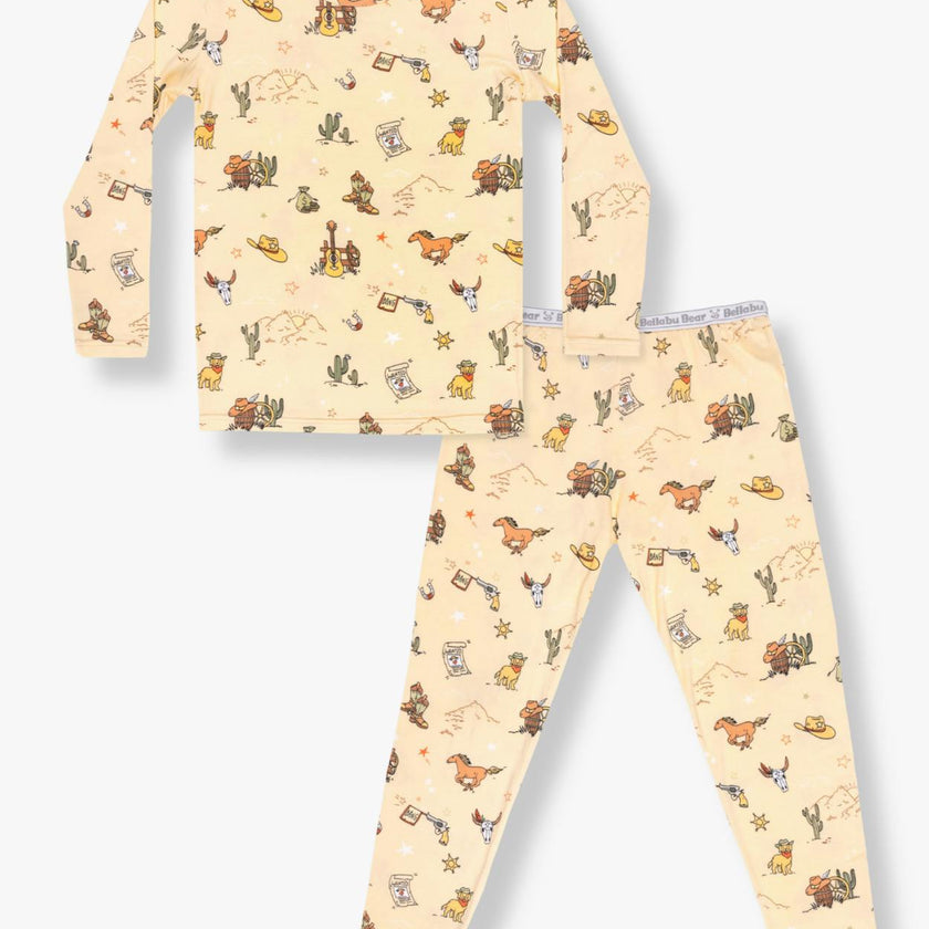Cowboy Bamboo Kids Pajamas