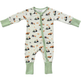 Baby Long Sleeve Zip Romper