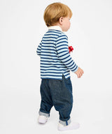 Parker Polo, Sky Blue Stripe