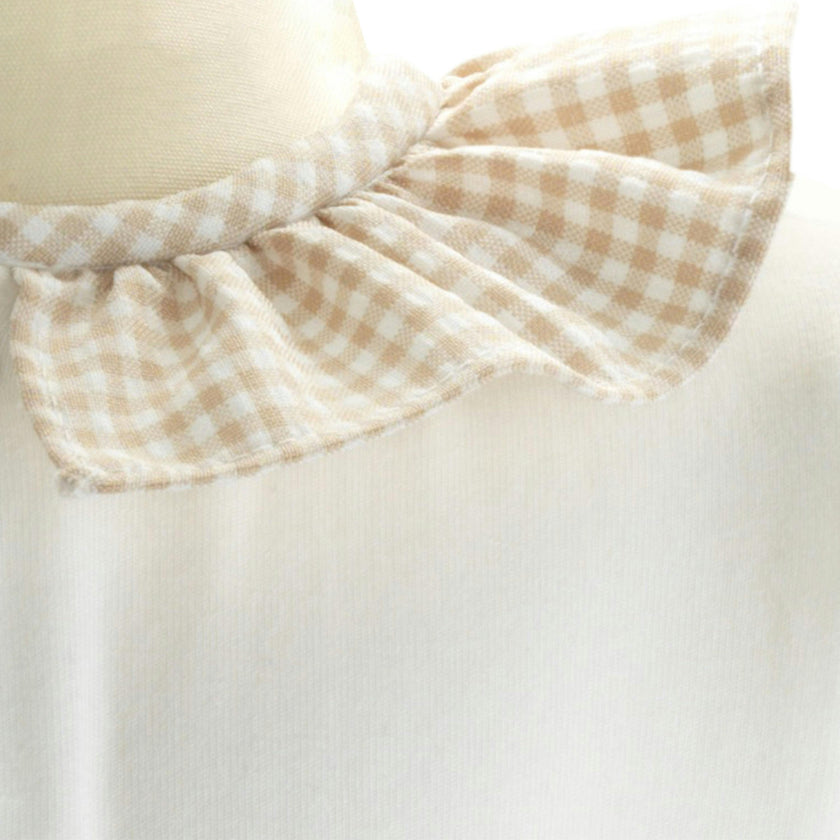 Gingham Collar Babygro