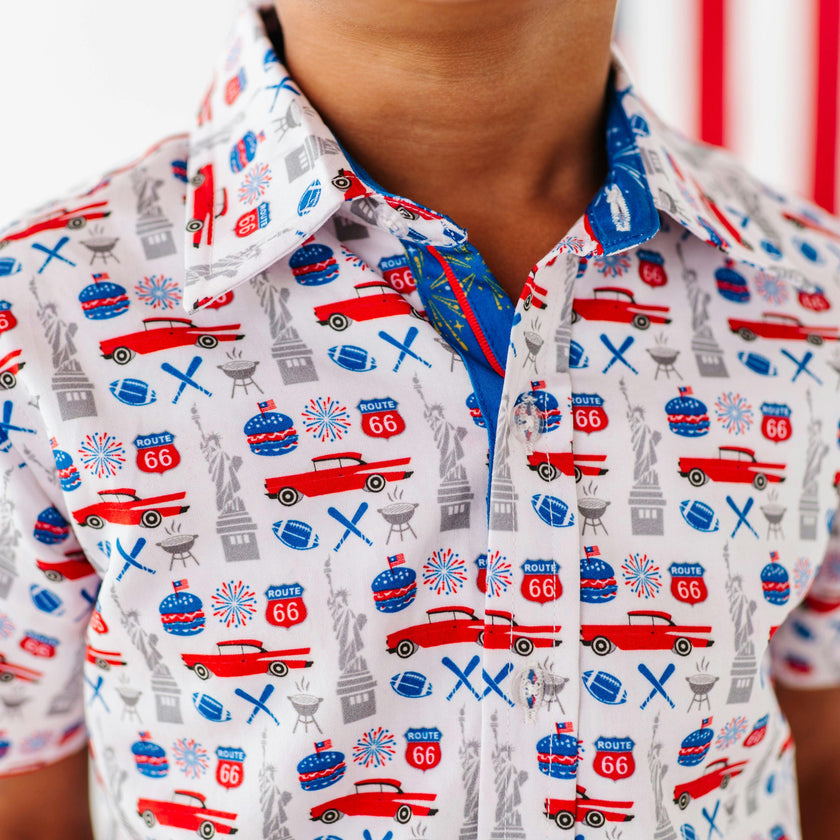 Classic Americana Shirt in Short Sleeves