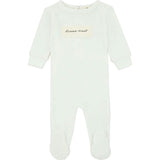 Velour Patch Footie