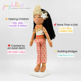 Cambodian 'Soriya' Cultural Doll