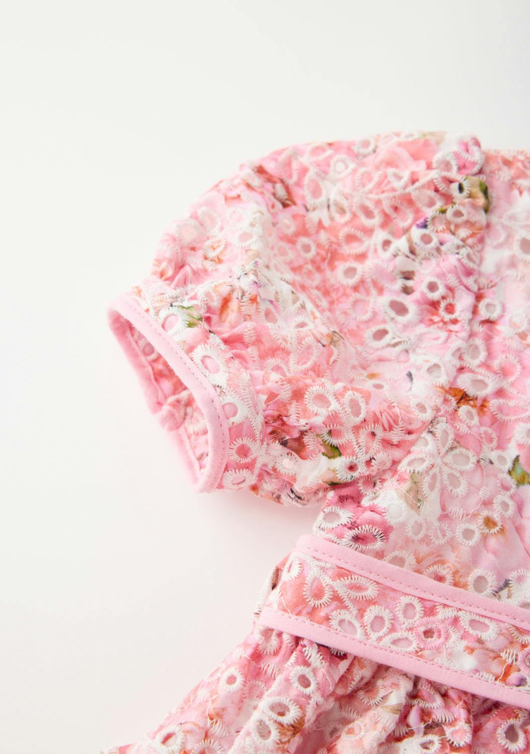 Julietta Cotton Embroidered Mini Dress (Baby)