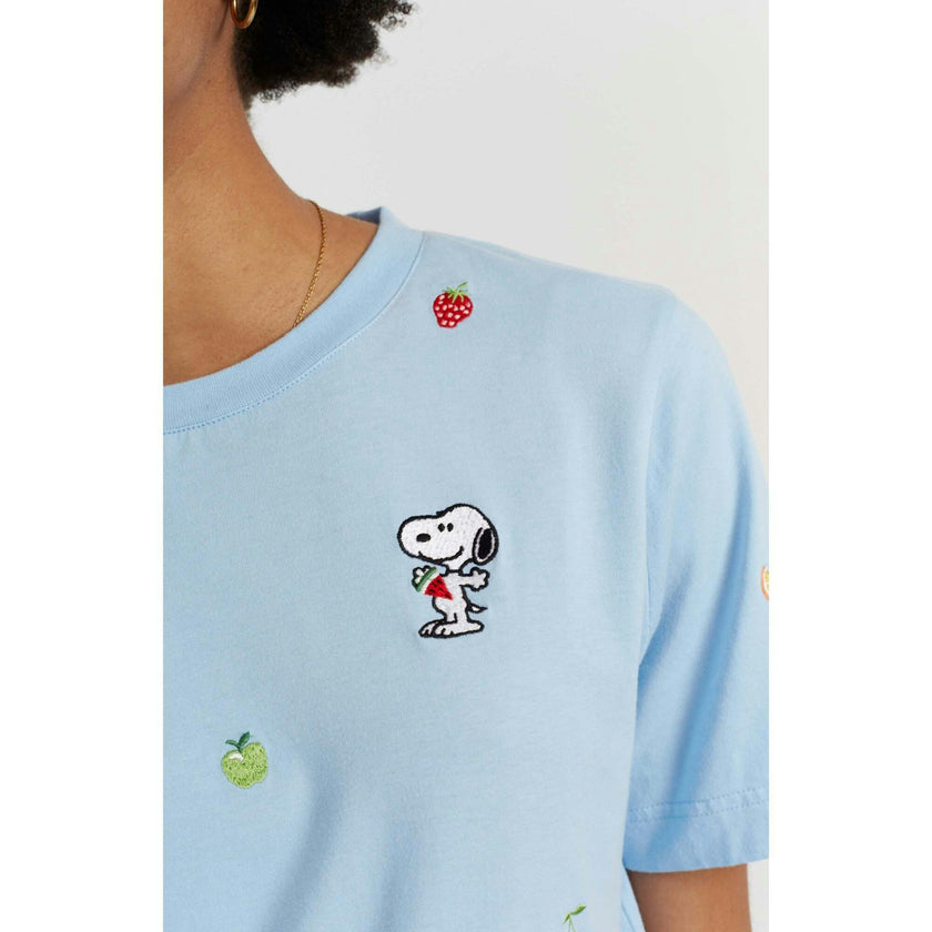 Cotton Snoopy Fruit T-Shirt