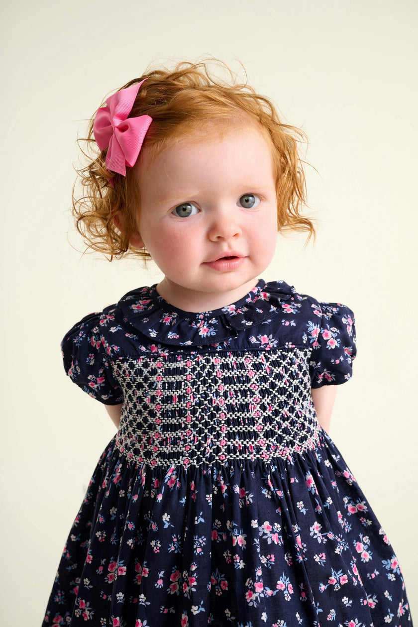 Smocked Baby Dress Indie