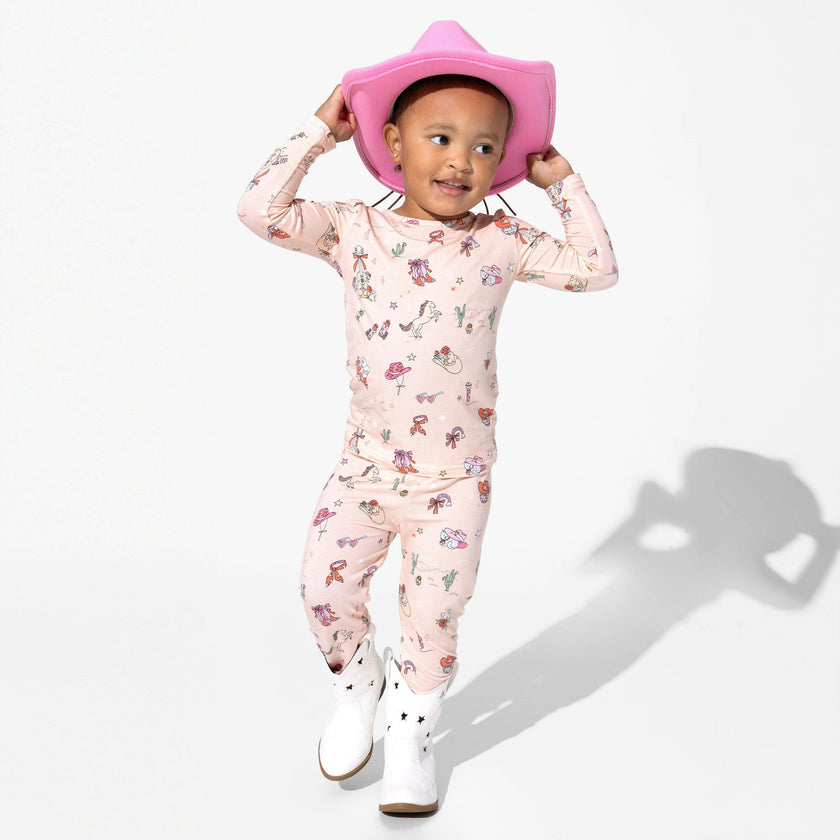 Cowgirl Bamboo Kids Pajamas