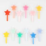 Rainbow Star Candles