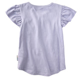 ROSE 5-Pack Ruffle Shoulder Short Sleeve T-shirts