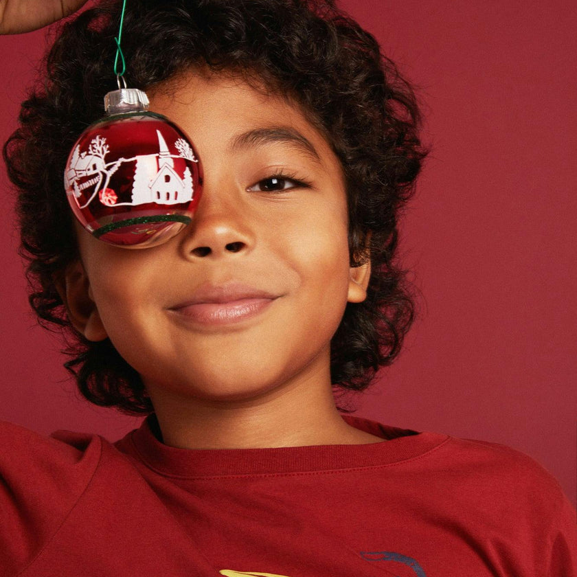 Recycled Cotton Bicyclette Kid T-shirt