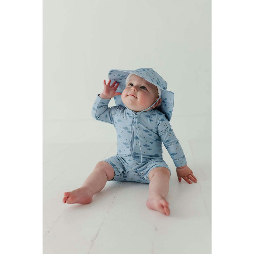 Baby One-Piece Rash Guard Swimsuit