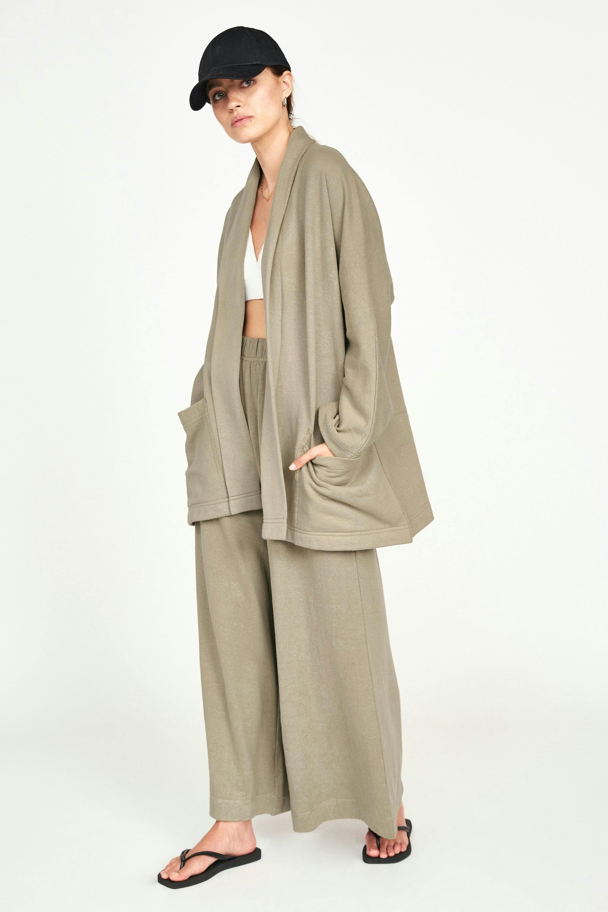 Fuji Cardigan in Sagebrush