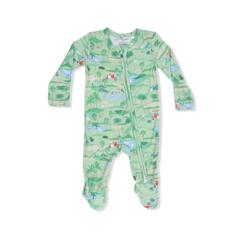 Golf Oasis Animals - 2 Way Zipper Footie