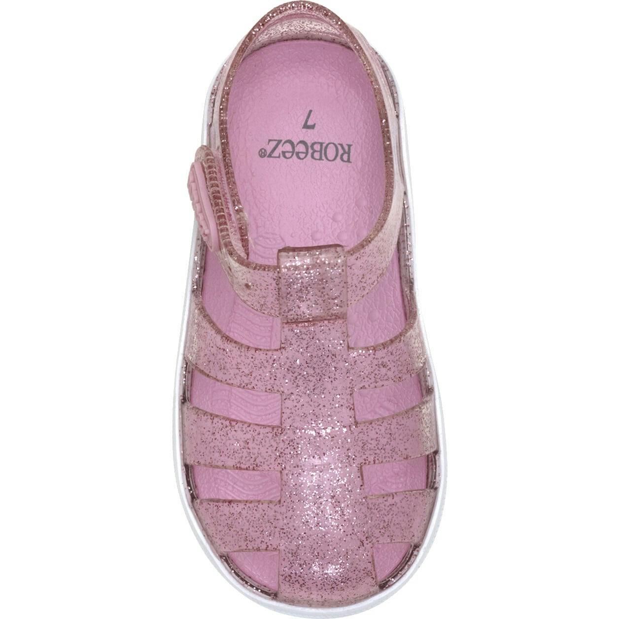Elite Glitz Jelly Shoes in Pink