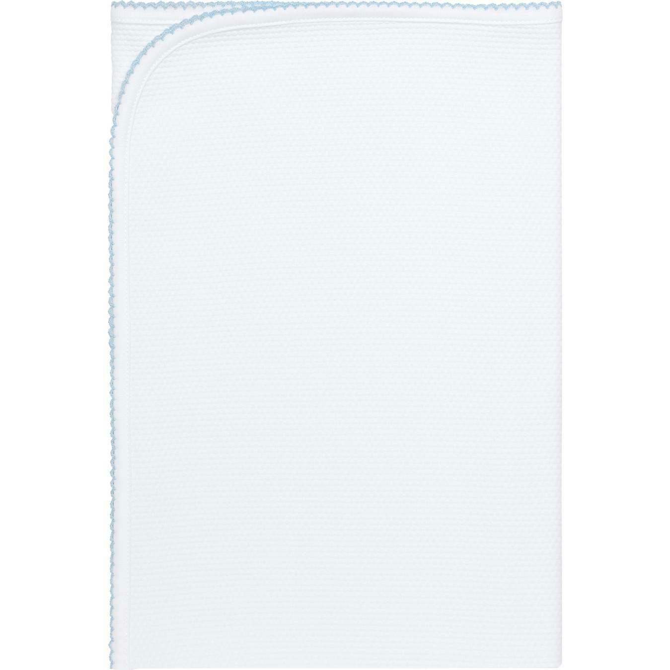 White Bubble Baby Blanket