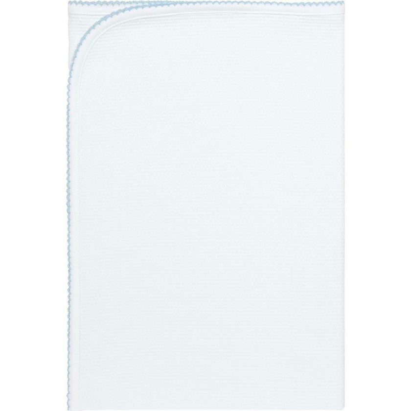 White Bubble Baby Blanket
