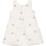Quilted Printed Jumper Cream