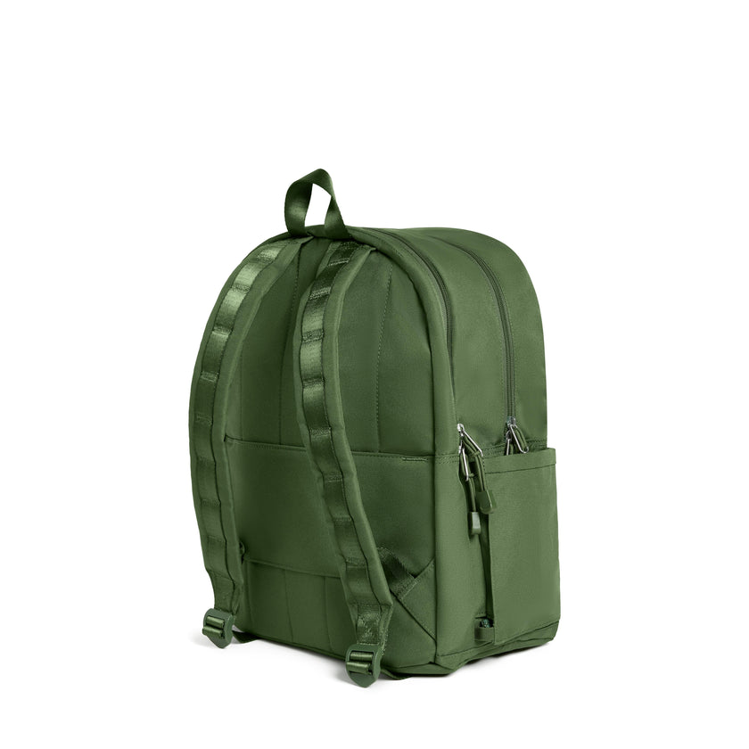 Kane Double Pocket Backpack, Olive