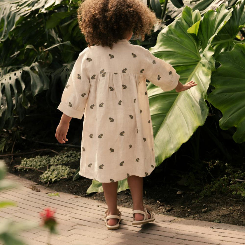 Ulda Dress | Frogs | Warm White