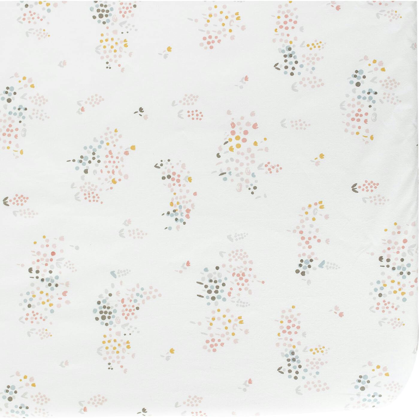 Flower Patch Crib Sheet