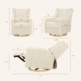 Kiwi Electronic Recliner and Swivel Glider with USB port