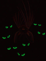Glowing Bats Double-Sided Tee, Jet Black