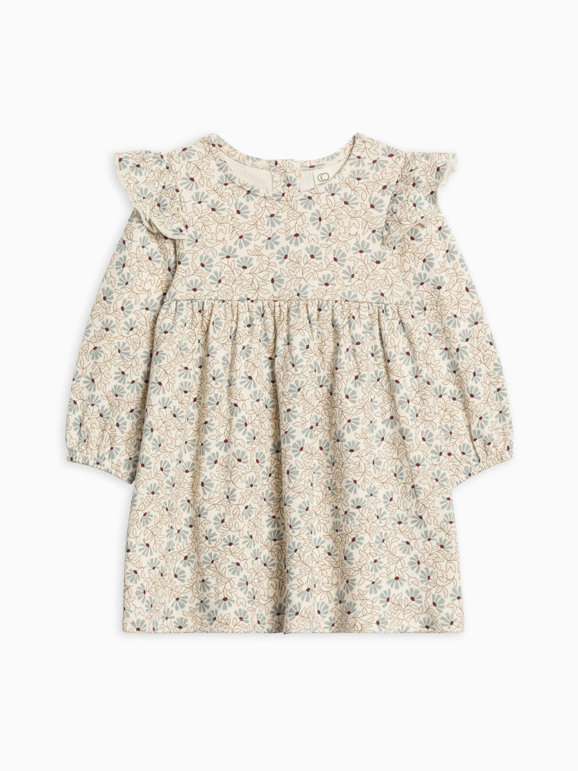 Mika Armhole Ruffle Long Sleeve Dress