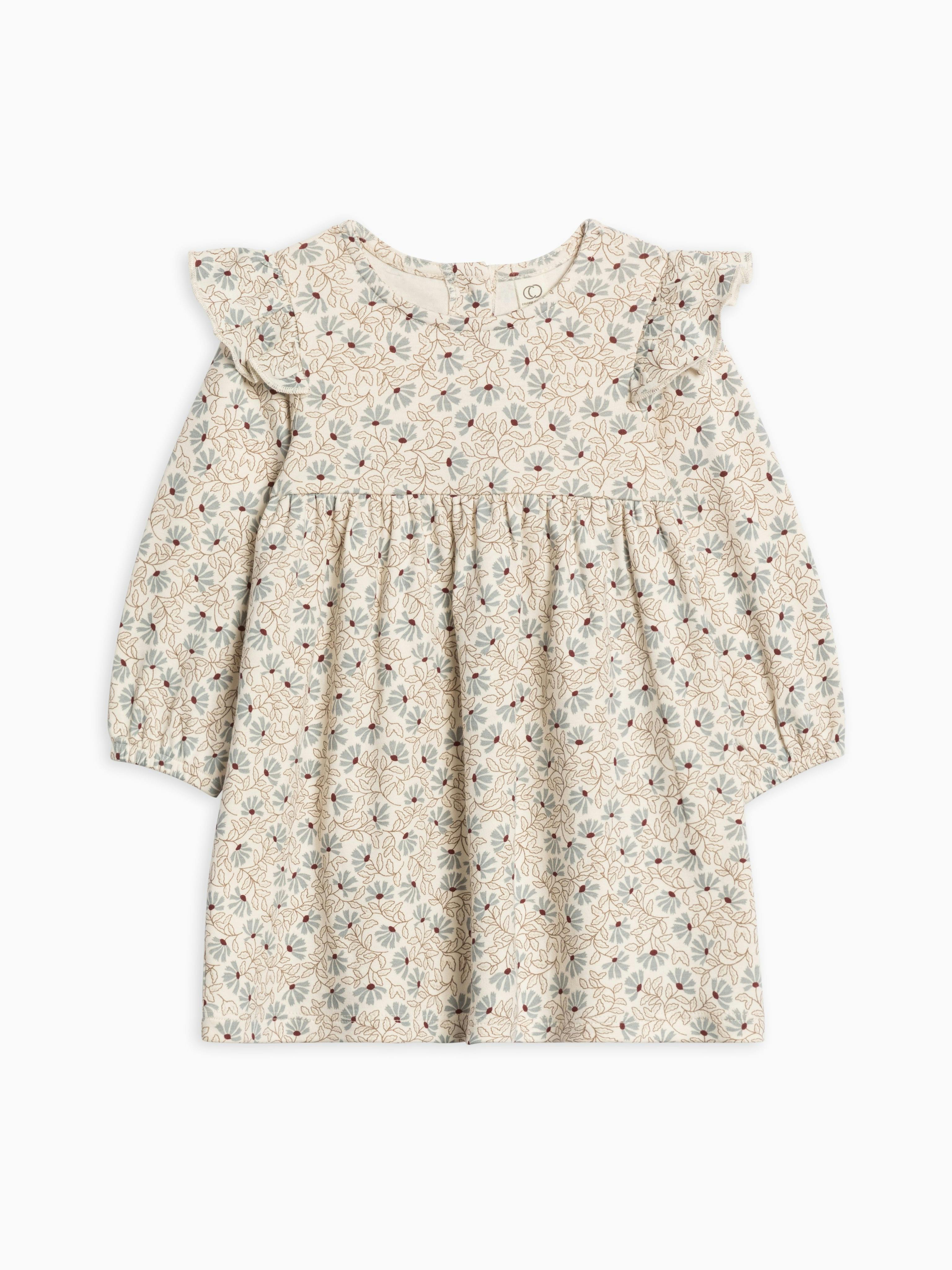 Mika Armhole Ruffle Long Sleeve Dress