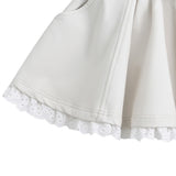 Cream Ruffle Skirt Set