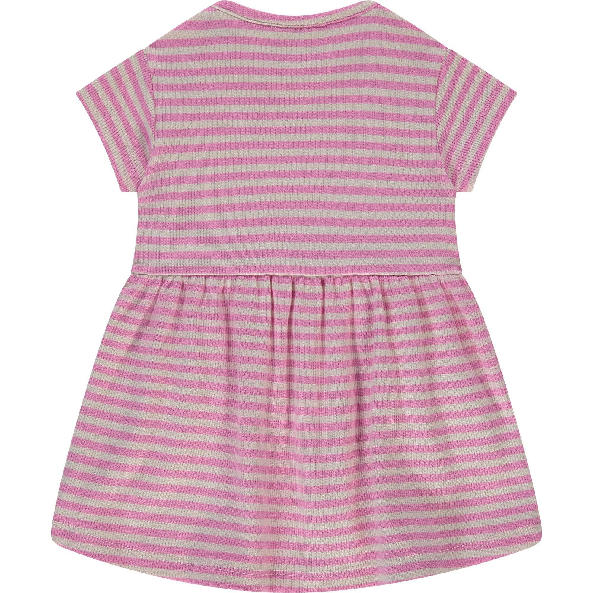 Short Sleeve Bow Pocket Dress