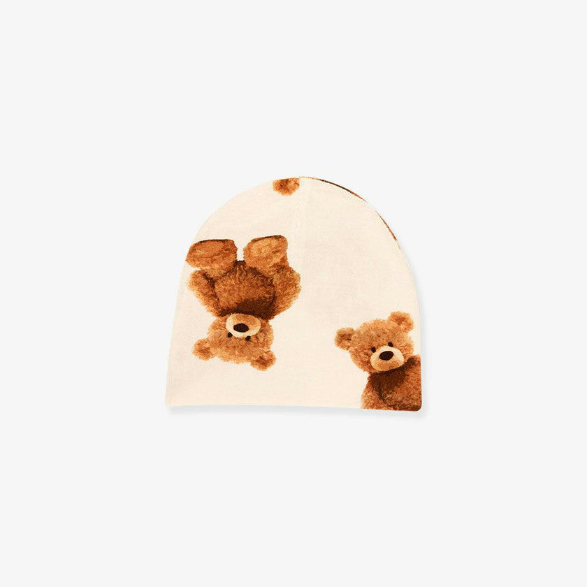 Teddy Freddy Swaddle Beanie Set