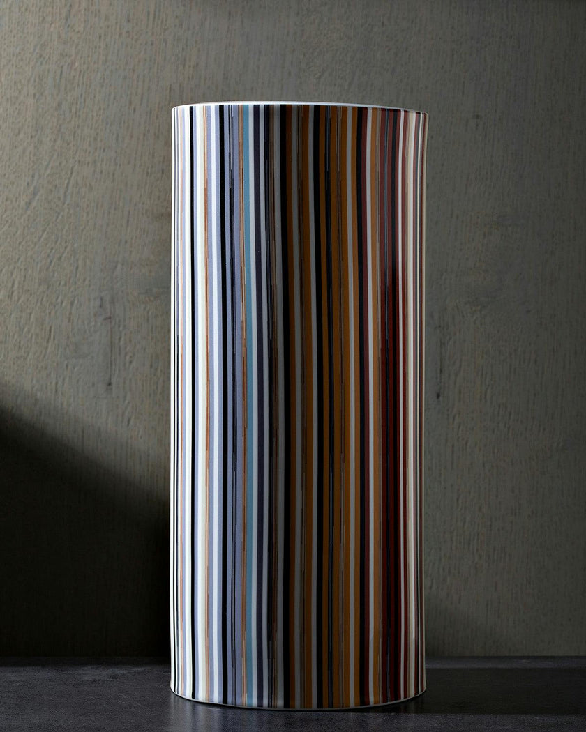 High Vase Stripes  Jenkins 148 Diam. 6.3"