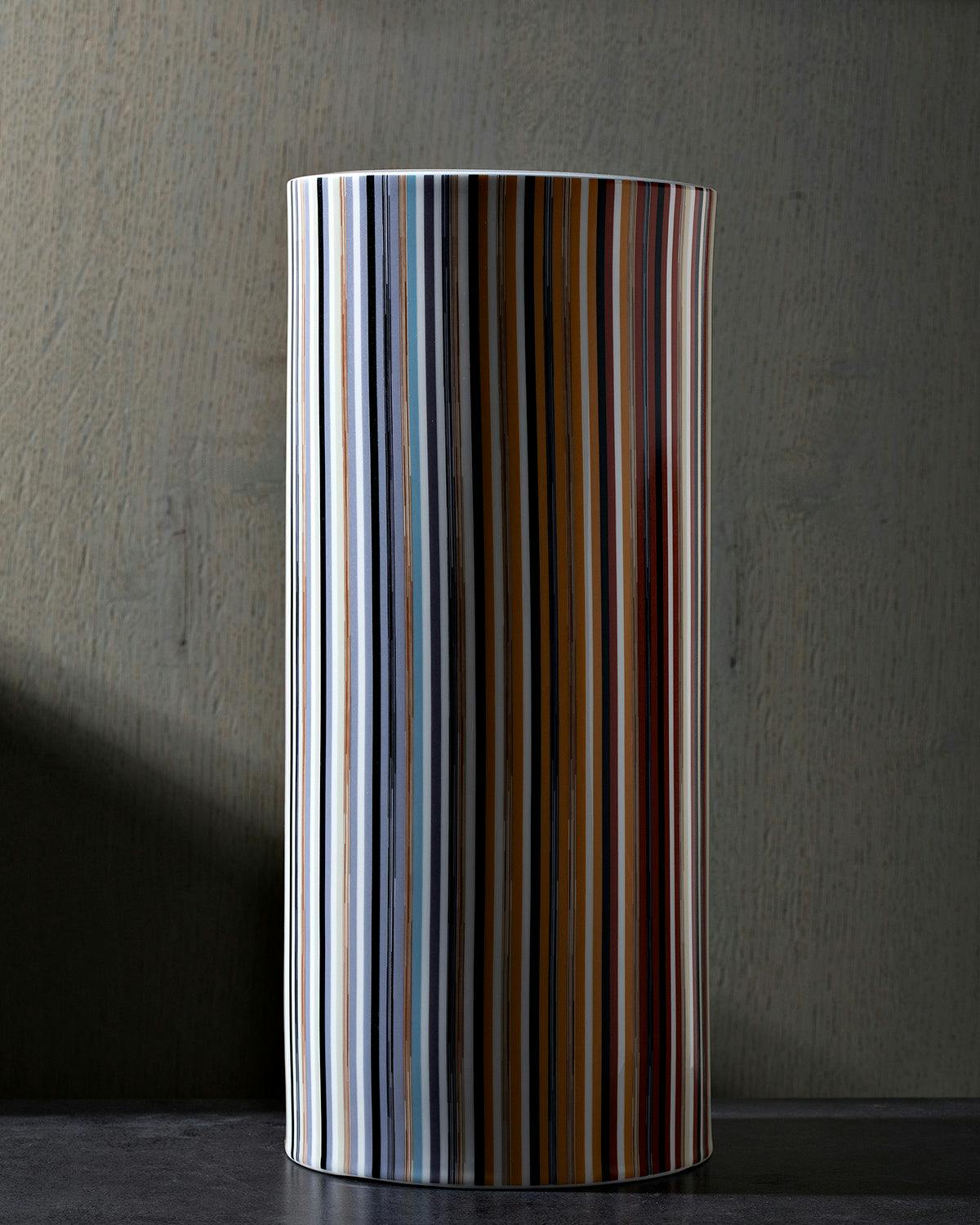 High Vase Stripes  Jenkins 148 Diam. 6.3