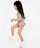 Edwina T-Shirt, Burgundy Coneflower Floral