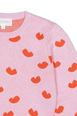 Love Hearts Dress | Bubble Gum
