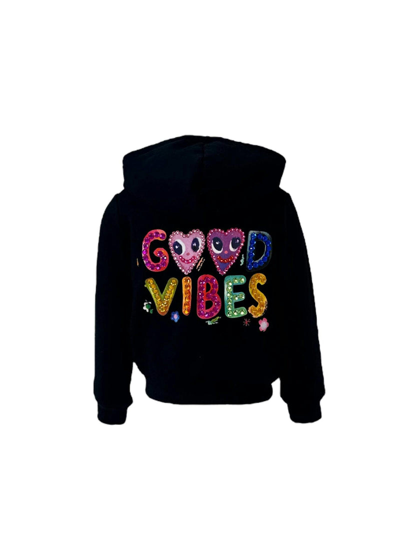 Good Vibes Zipper Hoodie