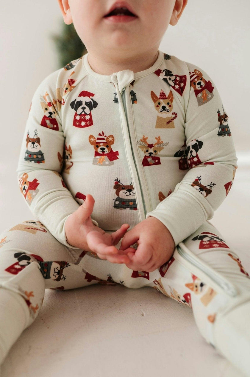 Boy's Long Sleeve Zip Romper