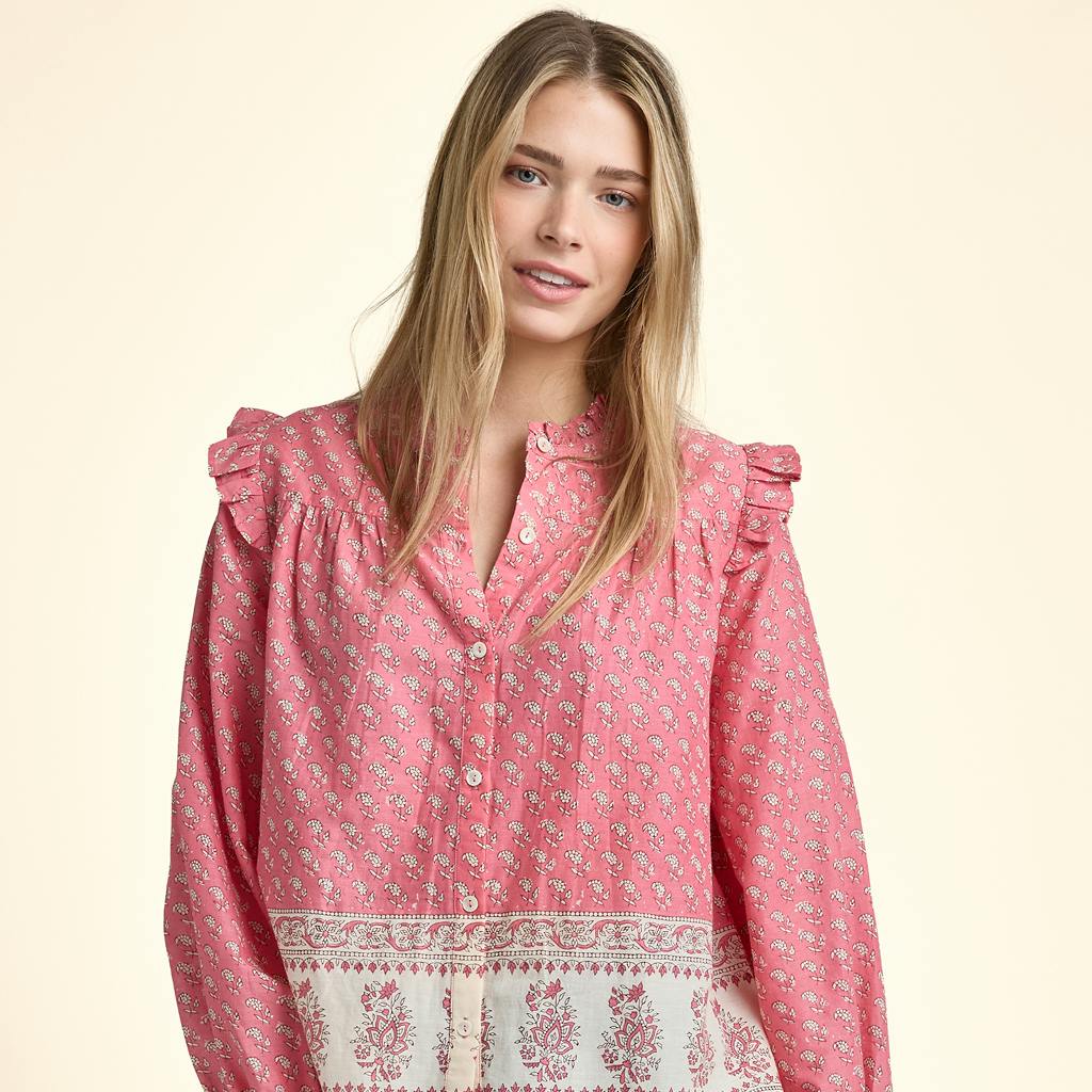 Womens Misha Top - Small Paisley