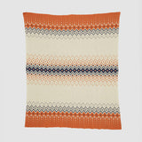Cotton Sustainable Knit Throw Blanket | Vintage Icelandic