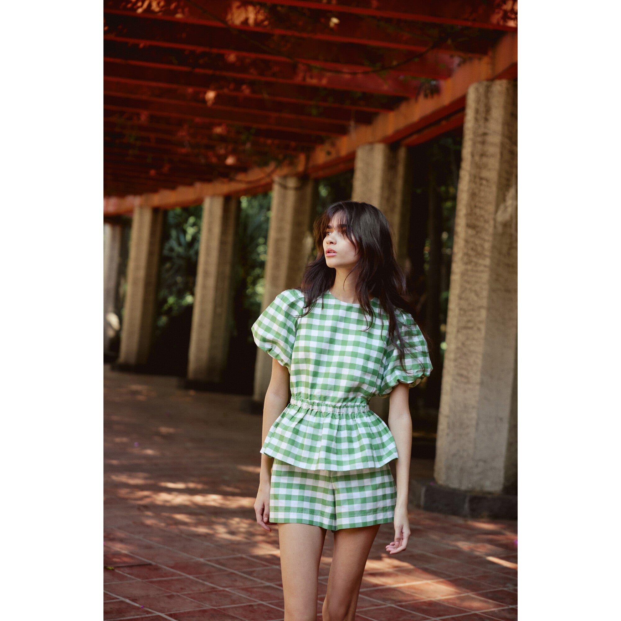 Chelsey Top, Plaid