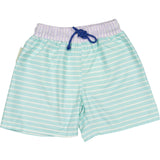 Pastel stripes classic swim shorts