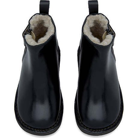 Winston Wool Boot Black