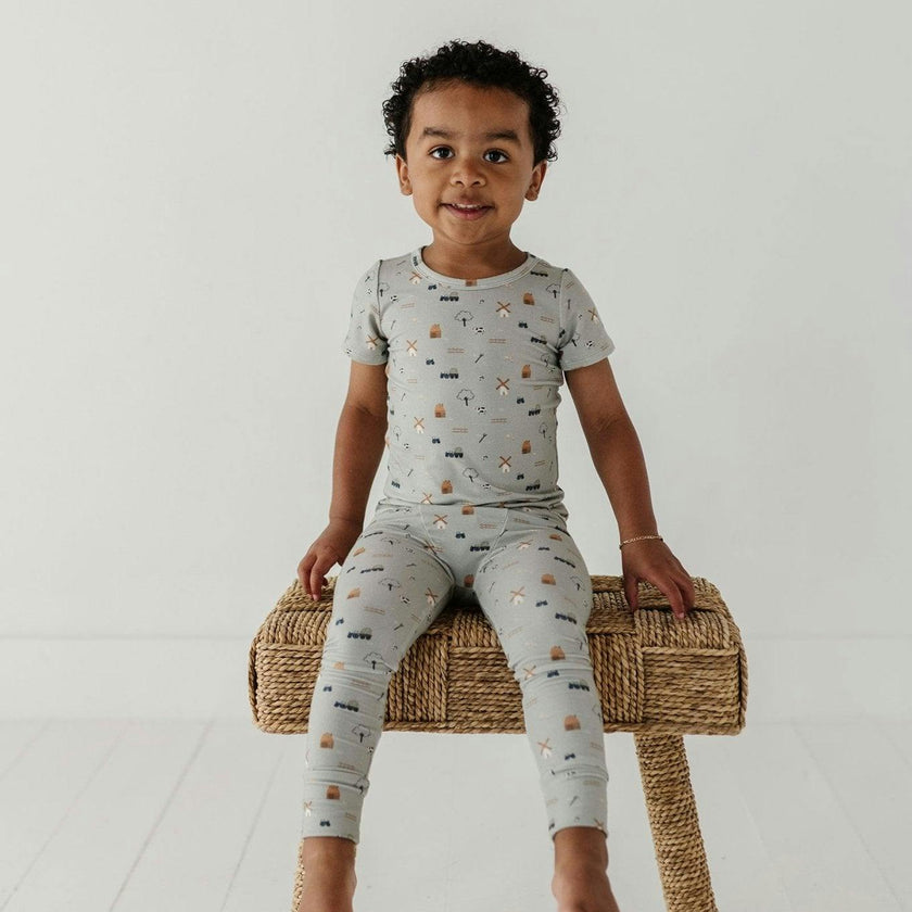 Short Sleeve Lounge Set