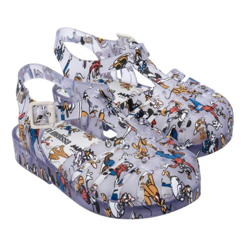 Multicolor Disney Jelly Shoes