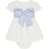 Vega Ceremony Baby Girl Set with Silk Sash