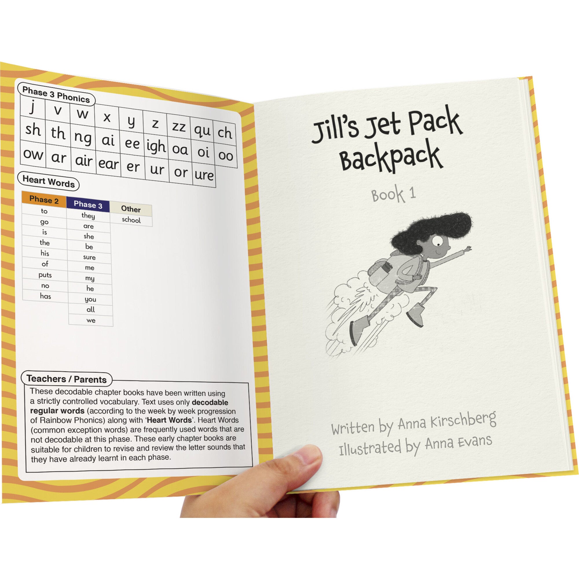 Jill Jet  Decodable Reader Chapter Books
