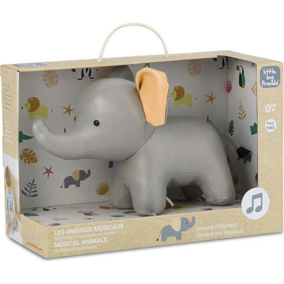 Vincent the Elephant - Musical Friends Plush