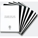 SENSORY FLASHCARDS WITH POSITIVE AFFIRMATIONS - designed for use from birth